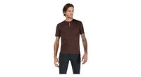 maillot fox flexair pro de manga corta marron