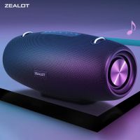 zealot-s67 altavoz bluetooth portatil de 60w altavoz para fiesta al aire libre altavoz grande excelente rendimiento de graves altavoz 3d