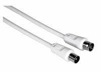 cable de antena - hama 00011900 75 ohmio macho-hembra 15m blanco
