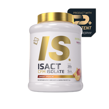Isatc Cfm Isolate | Concentrado + Aislado De Proteína 80% | Hypertrophy Nutrition | Sabor Melocotón | 2 Kg