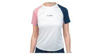camiseta de manga corta para mujer oxsitis x train blanco rosa