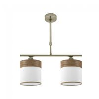lampara de techo cloe 2 luces