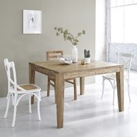 mesa de teca maciza reciclada para 10 pers