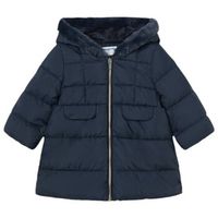 mayoral abrigo 2483 chaqueton largo bebe azul para nina