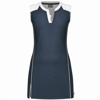 Vestido Head Play Tech Azul Marino Blanco