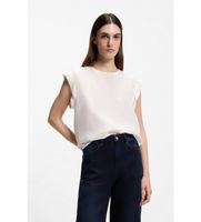 boss para mujer 50543548 blusa irnette blanco roto 34 casual viscosa sin mangas  tirantes