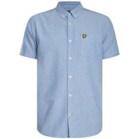 lyle  scott camisa manga corta camisa oxford de manga corta para hombre