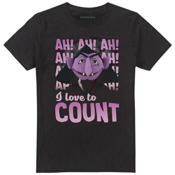Sesame Street Camiseta The Count Ah! Ah! Ah! para mujer