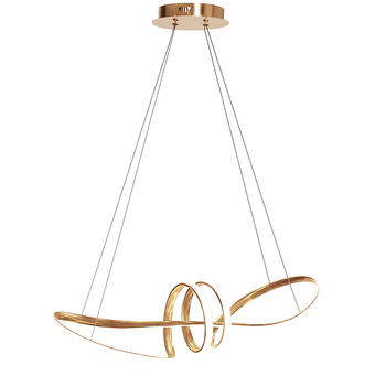 Lámpara Toolight Lhj036-cp Gold Led