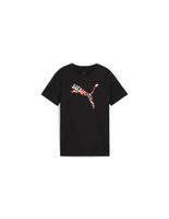 camiseta puma essentials graphic ii g nina black