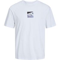 jack  jones camiseta 12253423 jcoedition berlin tee ss crew neck bright white para hombre