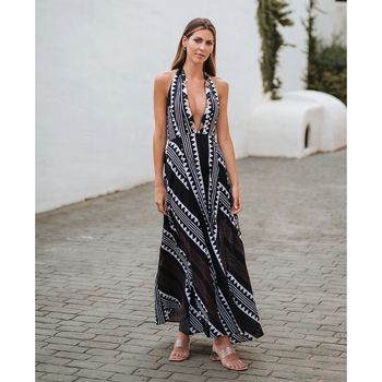 Isla Bonita By Sigris Vestido largo Vestido Largo Midi para mujer