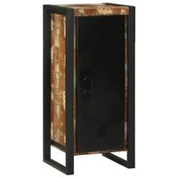 mueble de cuarto de bano marron madera solida recuperada vidaxl