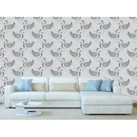fotomural vinilo cisnes grises arte 600 x 300 cm