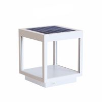 linterna solar visor led de 35 w a pilas ip54 color blanco