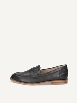 CAPRICE Slipper, blue, made of Leather with Block heel, Size 39