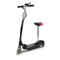 patinete electrico con asiento negro 120 w vidaxl