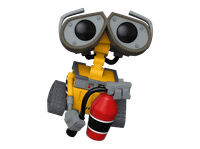 figura funko pop - wall-e- wall-e wfire extinguisher vinilo 950 cm multicolor