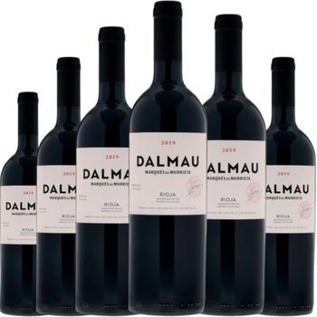 Dalmau Reserva Vino Tinto Español Con Notas De Fruta Negra, Espec 75 Cl 14,5 % Pack 6 Botellas