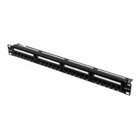 aiten data patch panel 24 puertos cat 5e utp conexion de red alta velocidad para hogar o negocio