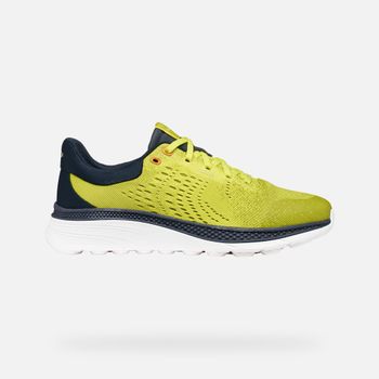 GEOX Spherica Actif X1 Hombre Verde Lima/azul Marino