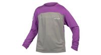 maillot de manga larga endura mt500 burner infantil morado