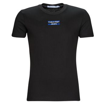 Calvin Klein Jeans Camiseta TRANSPARENT STRIPE LOGO TEE para hombre