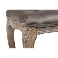 banqueta dkd home decor marron 112 x 38 x 48 cm