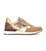 refresh para mujer 17296003-beige zapatillas 172960 beige 38 plano cordones casual