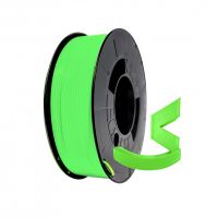 winkle bobina filamento pla hd 1kg 175mm verde fluorescente