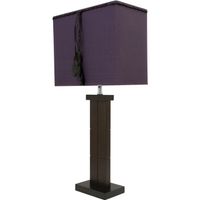 sobremesa luciana 1xe27 l31xan17xal63cm purpuramarron