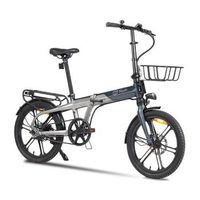 bicicleta electrica youin praga pro bk1850 plegable aluminio correa 250w