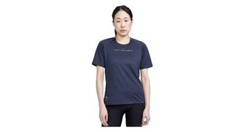 Maillot craft adv gravel de manga corta para mujer negro