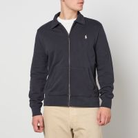 polo ralph lauren cotton terry track jacket - m