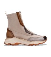 hispanitas para mujer chi254321 zapatillas de piel nepal bolmet beige 40 3 a 5cm cremallera casual