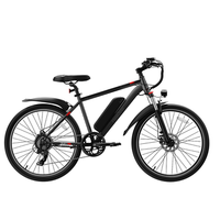 bicicleta electrica de 26 headeer bk900 r bateria de 48v 156ah para desplazamientos urbanos negra