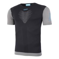uyn pb42 ow camiseta de running hombres-negrogris