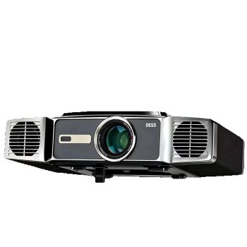 [EU Direct] DESS C5 Empresarial Nativo LCD Proyector 1080P 2600 lúmenes ANSI Android 9.0 Enfoque automático y Keystone a