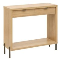 mesa auxiliar alvo rectangular 32 x 925 cm color beige - 5 five simply smart