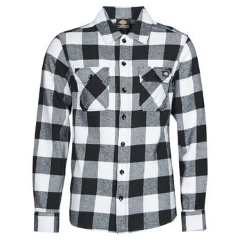 Dickies Camisa manga larga NEW SACRAMENTO SHIRT BLACK para hombre