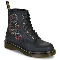 dr martens botines 1460 vonda tf 8 eye boot black genix nappa para mujer