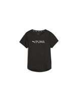 camiseta de fitness puma fit ultrab black ss mujer