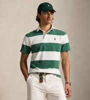 polo ralph lauren para hombre 710964538002 camiseta de rugby classic fit verde xs casual algodon manga corta