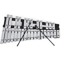 xilofono con 30 notas percusion de mano con mazo estuche costway 56 x 33 x 5 cm