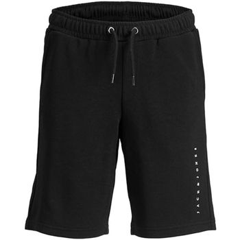 Jack & Jones Short niño 12249327 JPST JJESTAR SWEAT SHORTS GMS SN JNR BLACK para niño