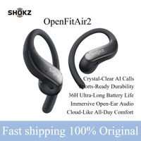 auriculares bluetooth de diseno abierto shokz t520 openfit air 2 con soporte para la oreja que no se introducen en el oido y no utilizan la conduccion osea ideales para practicar deportes y correr
