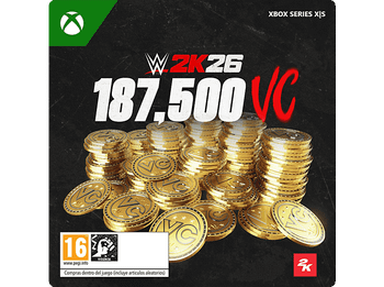 Xbox Series X S Pack de 187.500 Monedas Virtuales WWE 2K26 (Código descarga) (*Juego base se vende por separado)