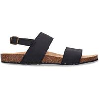 nae vegan shoes sandalias sandalias veganas con suela de neumatico reciclado savai negro para mujer