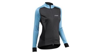 Chaqueta de manga larga northwave reload para mujer azul negro