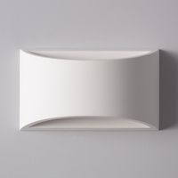 ledkia aplique de pared de yeso fosty blanco